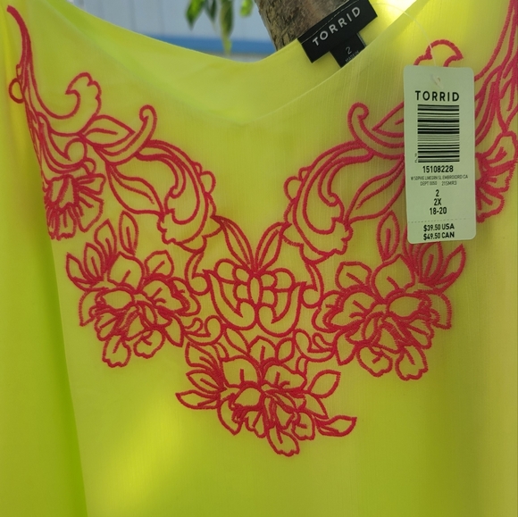 BNWT Torrid Sophie Tank Size 2 - Picture 5 of 5